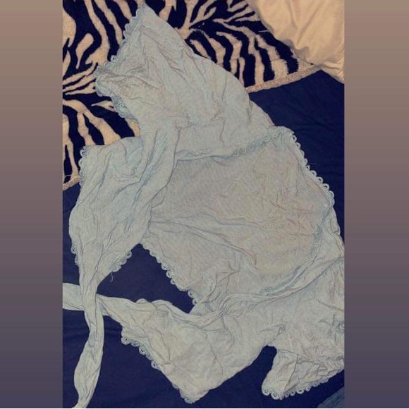 SHEIN Tops - This is a blue, XS - L size cover up for over a dress and it’s from SHEIN